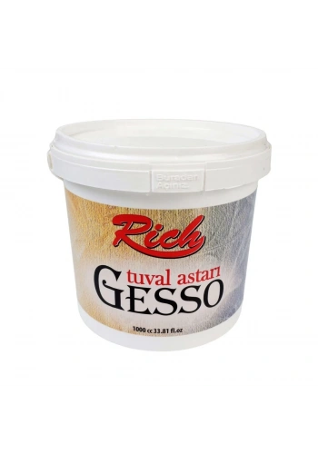 Rich Gesso Tuval Astarı 1000cc(1200gr) Beyaz