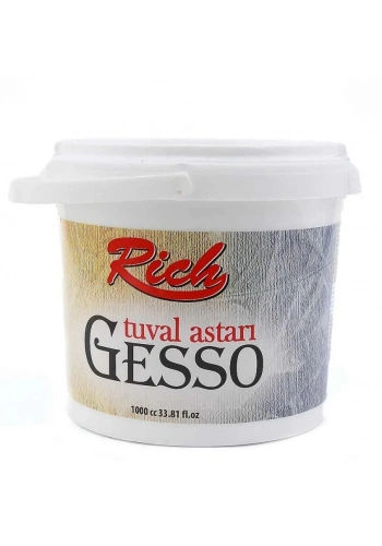 Rich Gesso Tuval Astarı Beyaz 1000 cc.