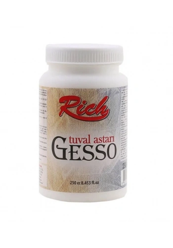 Rich Gesso Tuval Astarı Beyaz 250 cc.