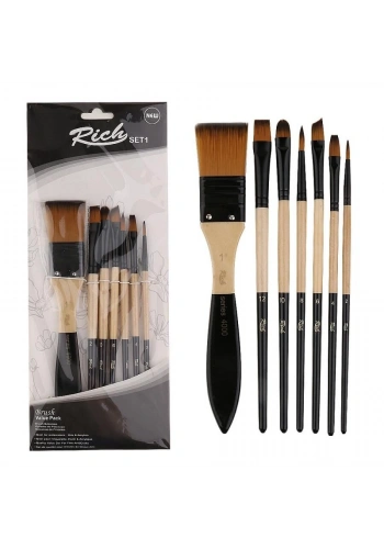 Rich Karma Fırça Seti 7li (Zemin Fırçalı Set-1)