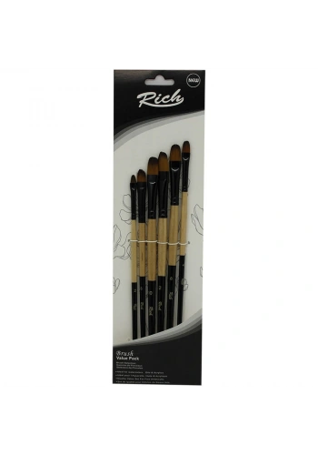 Rich Kedi Dili Fırça Seti 6lı