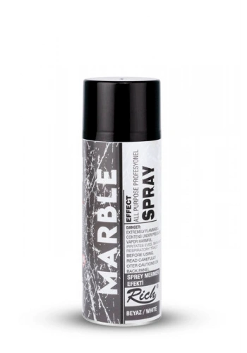 Rich Marble Effect Sprey Mermer Efekti 200 ml. BEYAZ