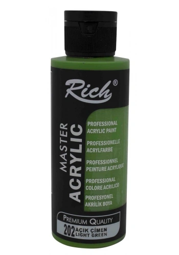 Rich Master Akrilik Boya 120 cc. 202 Açık Çimen