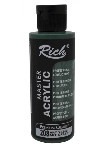 Rich Master Akrilik Boya 120 cc. 208 Art Yeşili