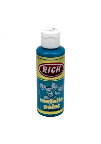 Rich Metalik Akrilik Boya 120 cc. 768 TURKUAZ