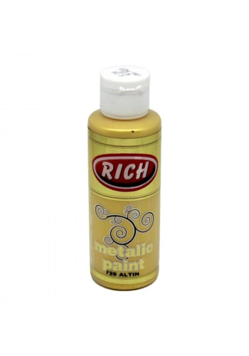 Rich Metalik Akrilik Boya 120 cc. 720 ALTIN