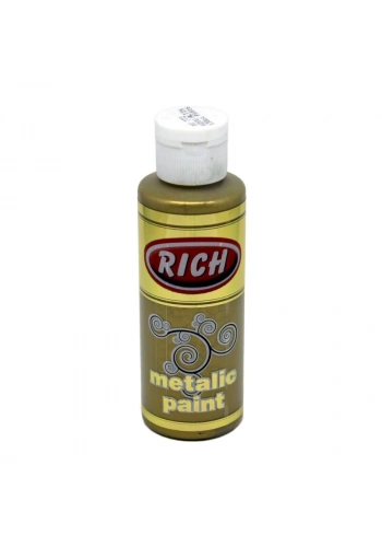 Rich Metalik Akrilik Boya 120 cc. 772 KOYU ALTIN