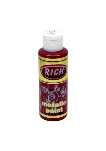 Rich Metalik Akrilik Boya 120 cc. 762 BORDO