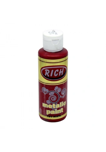Rich Metalik Akrilik Boya 120 cc. 781 KIZIL
