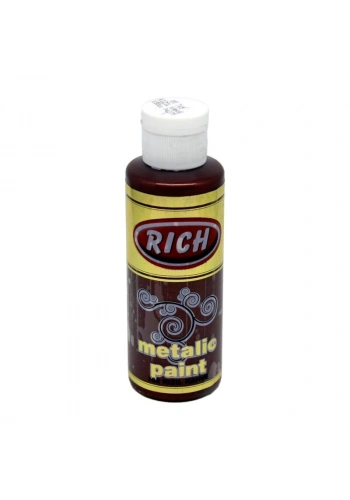 Rich Metalik Akrilik Boya 120 cc. 765 KIZIL KAHVE