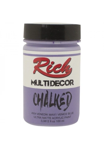 Rich Multi Decor Chalked Akrilik Boya 100 cc. 4554 VENEDİK MAVİ