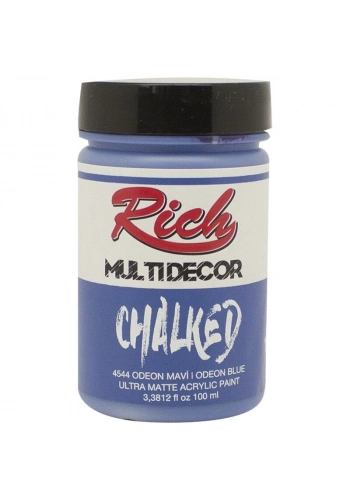 Rich Multi Decor Chalked Akrilik Boya 100 cc. 4544 ODEON MAVİ