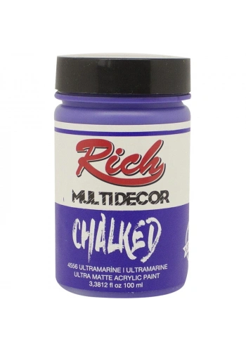 Rich Multi Decor Chalked Akrilik Boya 100 cc. 4556 ULTRAMARINE
