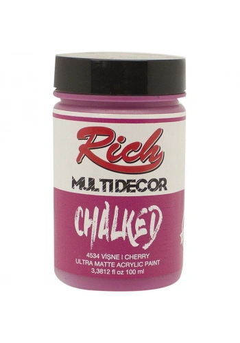 Rich Multi Decor Chalked Akrilik Boya 100 cc. 4534 VİŞNE
