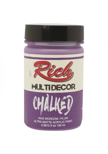 Rich Multi Decor Chalked Akrilik Boya 100 cc. 4542 MÜRDÜM