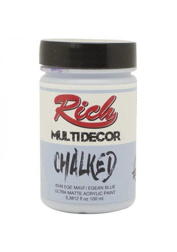 Rich Multi Decor Chalked Akrilik Boya 100 cc. 4548 EGE MAVİ