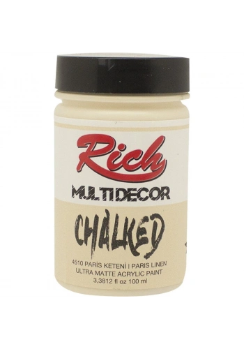 Rich Multi Decor Chalked Akrilik Boya 100 cc. 4510 PARİS KETENİ