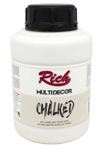 Rich Multi Decor Chalked Akrilik Boya 1750 gr. 4574 PARİS GRİ