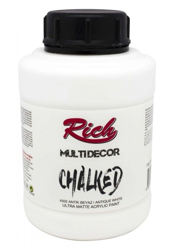 Rich Multi Decor Chalked Akrilik Boya 1750 gr. 4502 ANTİK BEYAZ