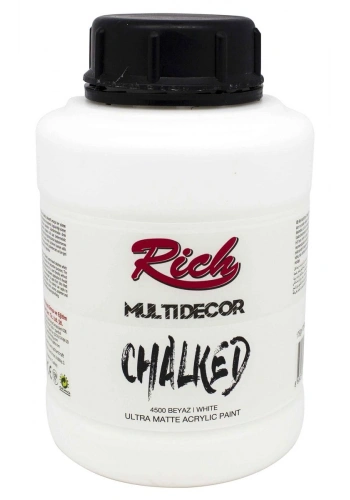 Rich Multi Decor Chalked Akrilik Boya 1750 gr. 4500 BEYAZ