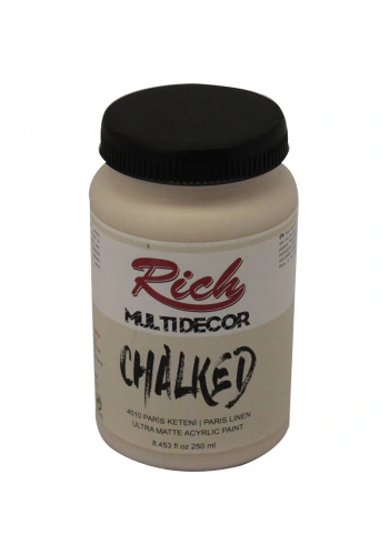 Rich Multi Decor Chalked Akrilik Boya 250 cc. 4510 PARİS KETENİ
