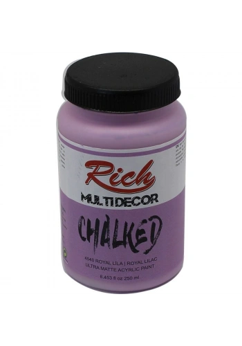 Rich Multi Decor Chalked Akrilik Boya 250 cc. 4540 ROYAL LİLA