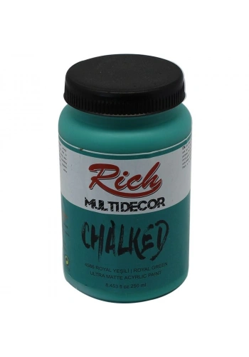 Rich Multi Decor Chalked Akrilik Boya 250 cc. 4566 ROYAL YEŞİL