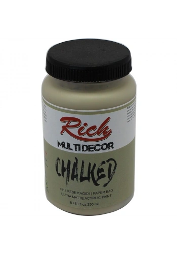 Rich Multi Decor Chalked Akrilik Boya 250 cc. 4512 KESEKAĞIDI