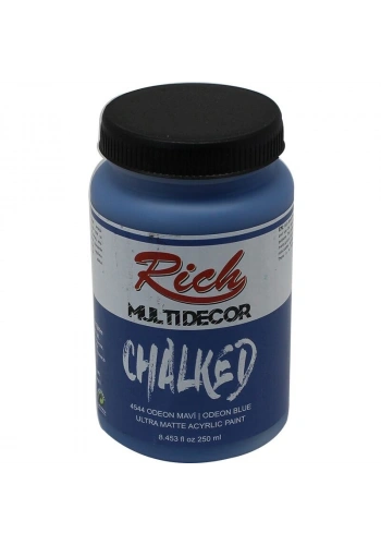 Rich Multi Decor Chalked Akrilik Boya 250 cc. 4544 ODEON MAVİ