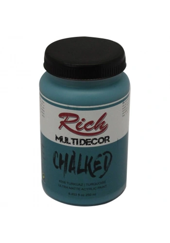 Rich Multi Decor Chalked Akrilik Boya 250 cc. 4558 TURKUAZ