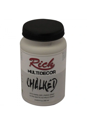 Rich Multi Decor Chalked Akrilik Boya 250 cc. 4574 PARİS GRİ