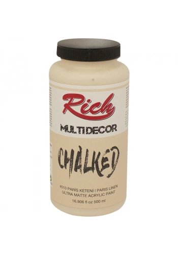 Rich Multi Decor Chalked Akrilik Boya 500 cc. 4510 PARİS KETENİ