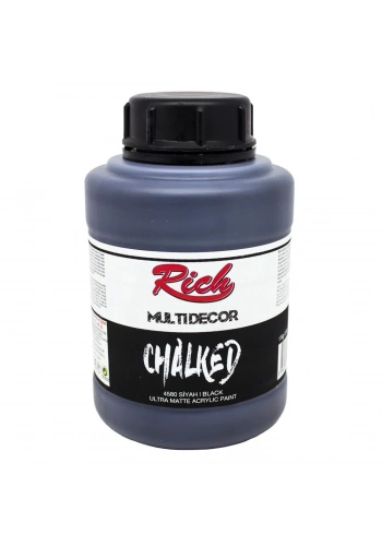 Rich Multi Decor Chalked Boya 1750gr 4580 Siyah