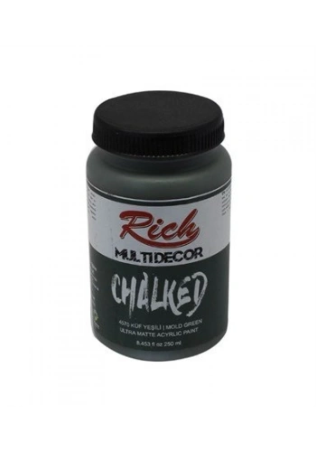 Rich Multi Decor Chalked Boya 250gr 4570 Küf Yeşili