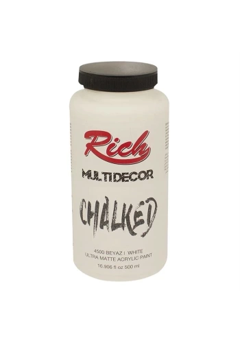 Rich Multi Decor Chalked Boya 500gr 4500 Beyaz