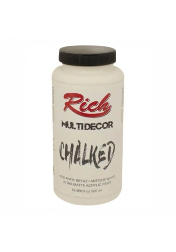 Rich Multi Decor Chalked Boya 500gr 4502 Antik Beyaz