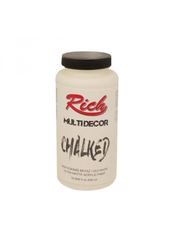 Rich Multi Decor Chalked Boya 500gr 4504 Eskimiş Beyaz