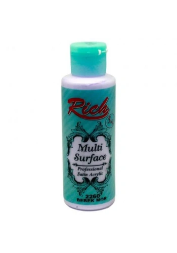 Rich Multi Surface Akrilik Boya 120ml 2260 Bebek Mor
