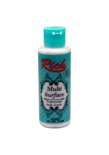 Rich Multi Surface Akrilik Boya 120ml 2262 Islak Kum