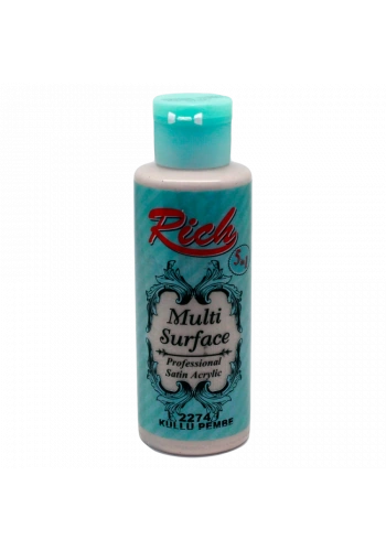 Rich Multi Surface Akrilik Boya 120ml 2274 Küllü Pembe