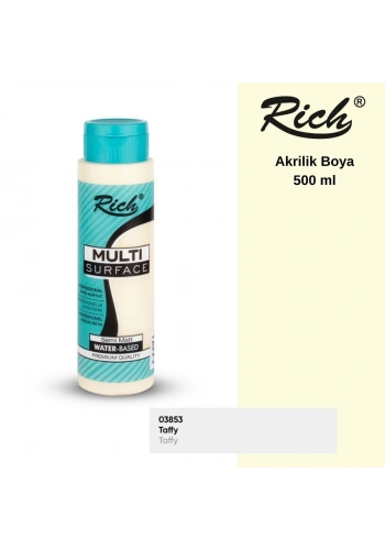 Rich Multi Surface Akrilik Boya 500ml 2107 Taffy
