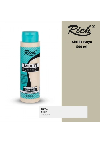 Rich Multi Surface Akrilik Boya 500ml 2108 Ladin
