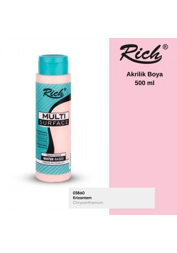Rich Multi Surface Akrilik Boya 500ml 2140 Krizantem