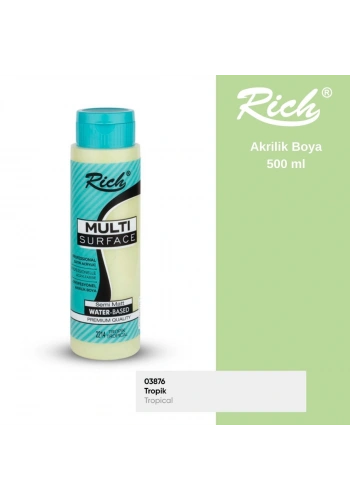 Rich Multi Surface Akrilik Boya 500ml 2214 Tropik