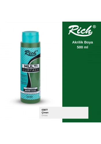 Rich Multi Surface Akrilik Boya 500ml 2220 Çimen