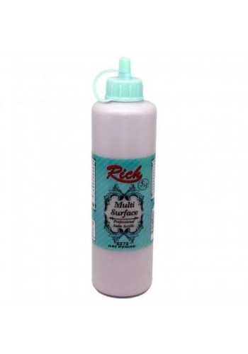 Rich Multi Surface Akrilik Boya 500ml 2272 Gri Pembe