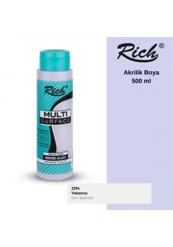 Rich Multi Surface Akrilik Boya 500ml 2294 Yakamoz