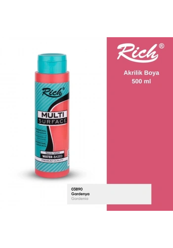Rich Multi Surface Akrilik Boya 500ml 2296 Gardenya