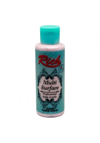 Rich Multi Surface Her Yüzey İçin Akrilik Boya 120 cc. 2268 PAMUK ŞEKERİ