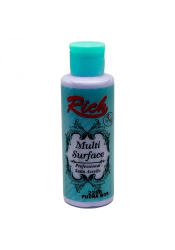 Rich Multi Surface Her Yüzey İçin Akrilik Boya 120 cc. 2258 PUDRA MOR